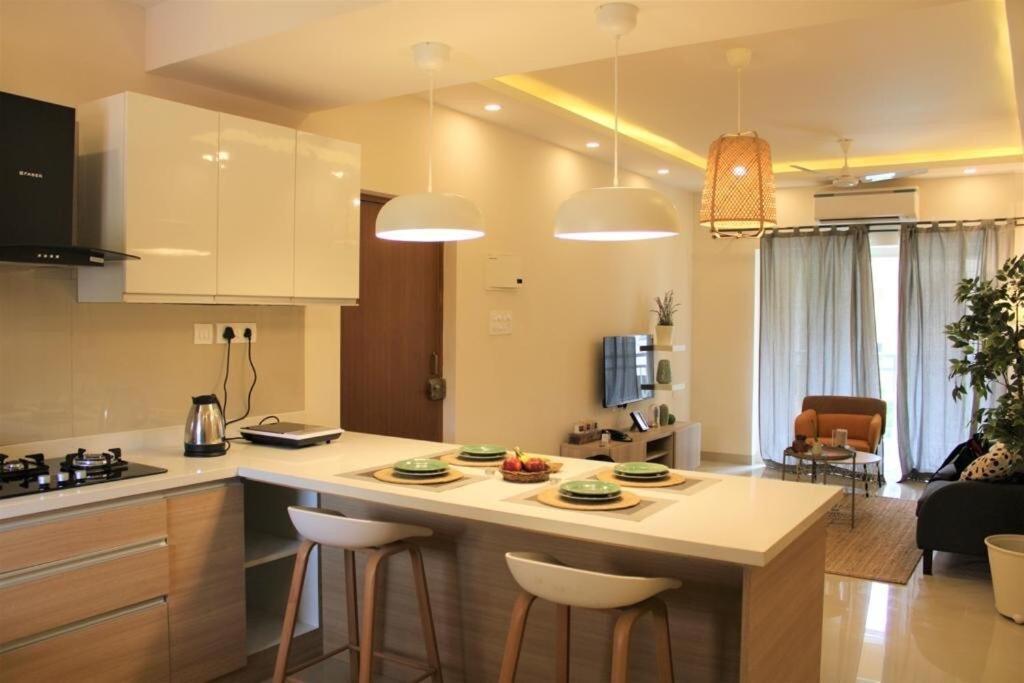 Charming 2Bhk Getaway In Siolim Apartment Exterior photo